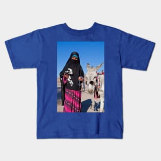 Egypt. Bedouin Girl. Kids T-Shirt